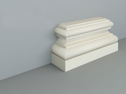 Baza pilastru decorativ de exterior MT01A - 25x9x52 cm