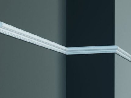 Brau decorativ din poliuretan Flexibil CR907F - 3.1x1.7x200 cm