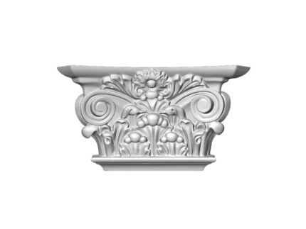 Capitel pilastru din poliuretan PL261 - 17.8x30.8x9 cm