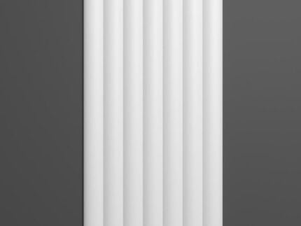 Panou decorativ 3D din poliuretan, model Riflaj W368 - 25x1.25x200 cm