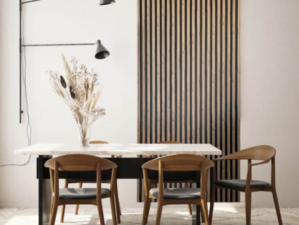 Panou riflat 3D Vasco, Oak Craft, 270x11.7cm, Lamelio